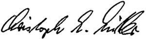 Unterschrift Ch. Müller